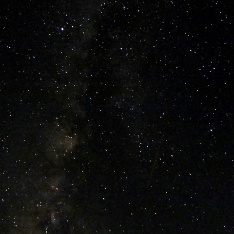 ペルセウス座流星群８月１４日