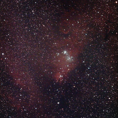 コーン星雲付近