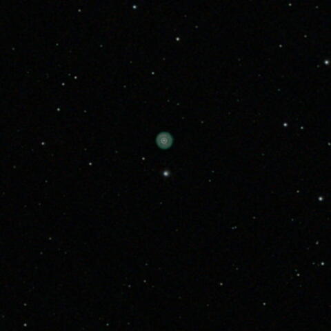 アクロマート屈折望遠鏡によるエスキモー星雲