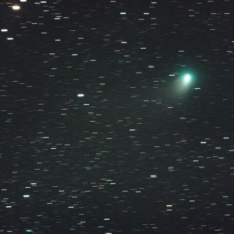 2月８日のC/2022E3 ＺＴＦ彗星