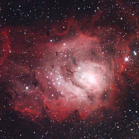 いて座の散光星雲M８