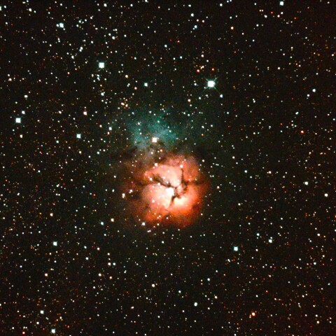 いて座の散光星雲M２０