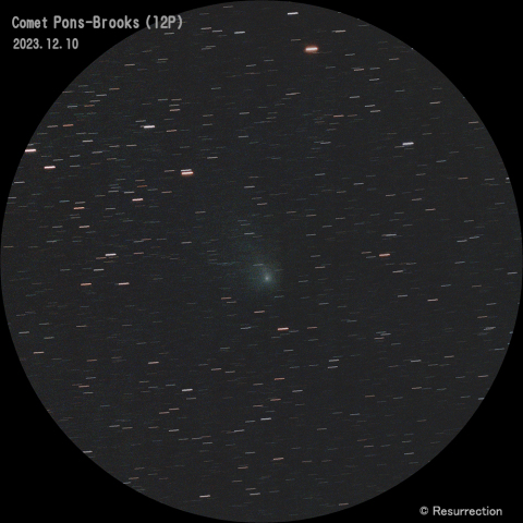 Pons-Brooks彗星 (12P)　2023.12.10