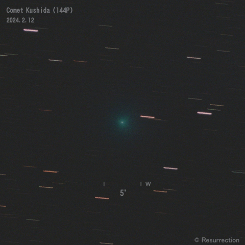 串田彗星 (144P) 2024.2.12