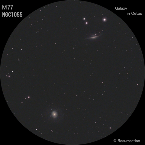 M77 , NGC1055