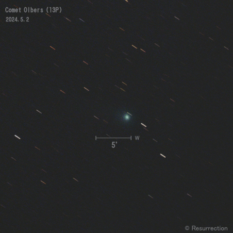 オルバース彗星 (13P)  2024.5.2