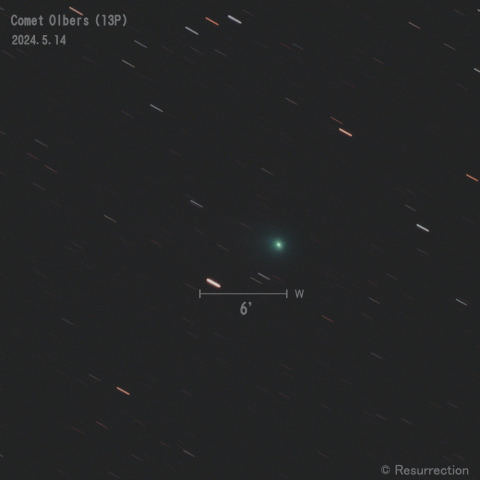 オルバース彗星 (13P)  2024.5.14