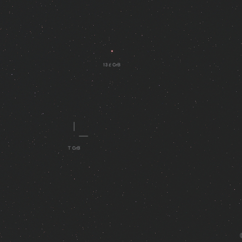 かんむり座Ｔ星 2024.8.9