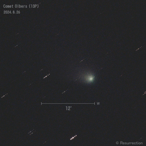 オルバース彗星 (13P) 2024.8.26
