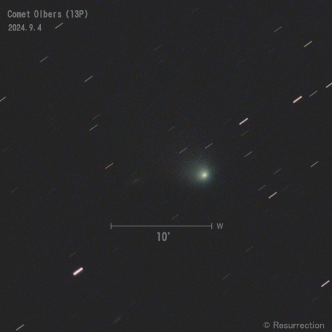 オルバース彗星 (13P) 2024.9.4