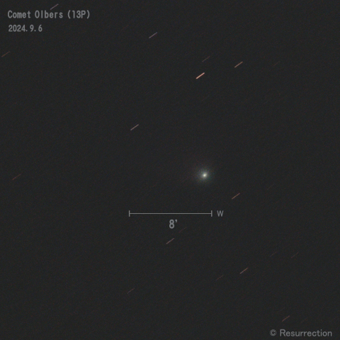 オルバース彗星 (13P) 2024.9.6