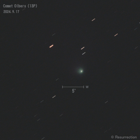 オルバース彗星 (13P) 2024.9.17
