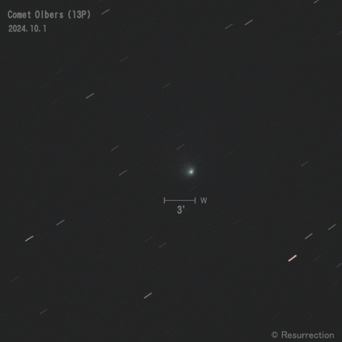 オルバース彗星 (13P) 2024.10.1