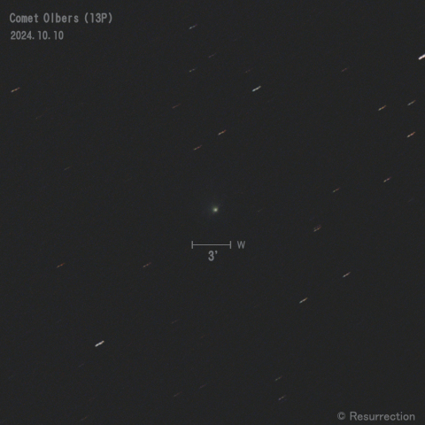 オルバース彗星 (13P) 2024.10.10