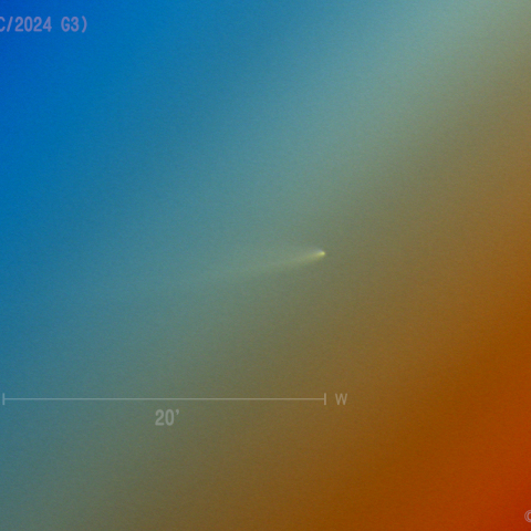アトラス彗星 (C/2024 G3)  2025.1.18