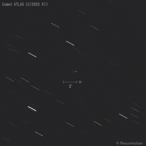 アトラス彗星 (C/2025 K1)  2025.8.26