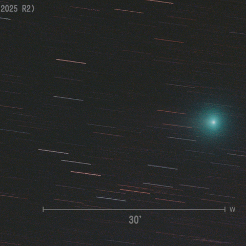 スワン彗星 (C/2025 R2) 2025.10.17