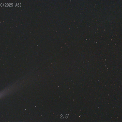 レモン彗星 (C/2025 A6) 2025.11.7