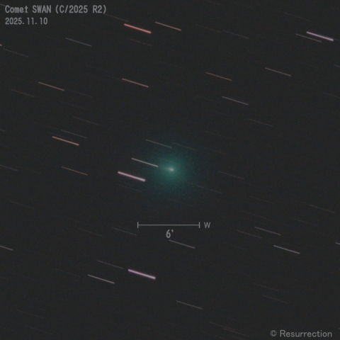 スワン彗星 (C/2025 R2) 2025.11.10