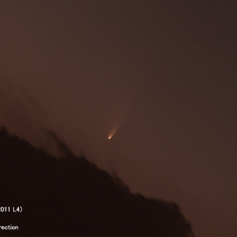 3/16 パンスターズ彗星