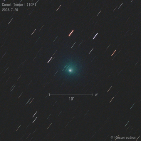 テンペル第2彗星 (10P) 2026.7.20