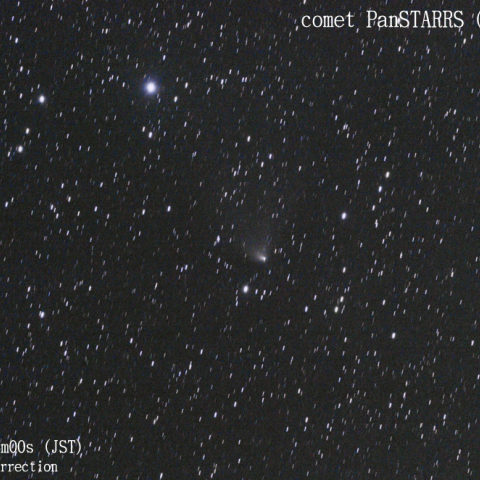 8/9 パンスターズ彗星 (C/2011 L4)