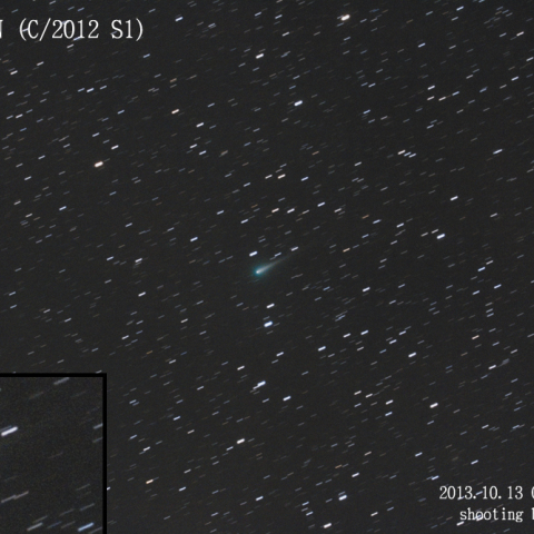 10/13 アイソン彗星 (C/2012 S1)