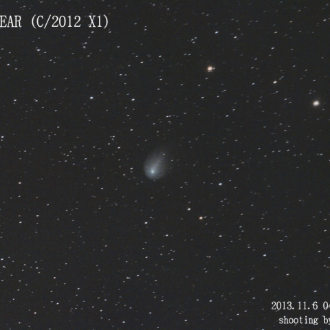 11/6 リニア彗星 (C/2012 X1)