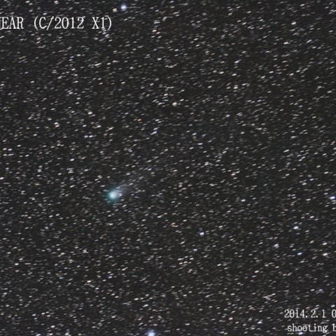リニア彗星 (C/2012 X1) 2/1