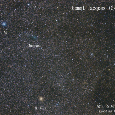 ジャック彗星 (C/2014 E2) 10/24