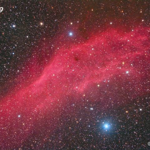 NGC1499　カリフォルニア星雲
