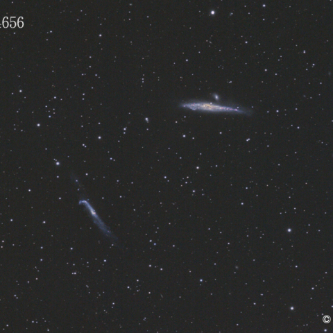 NGC4631, NGC4656