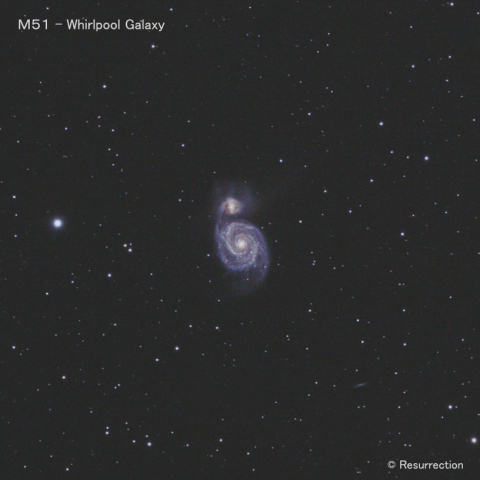 M51　Whirlpool Galaxy