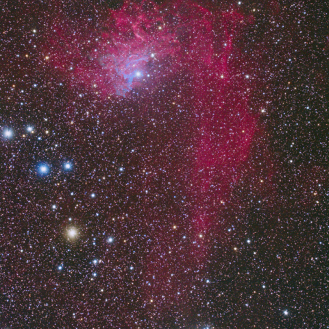 IC405　まがたま星雲