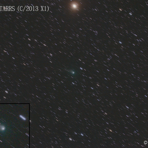 パンスターズ彗星 (C/2013 X1) 12/8