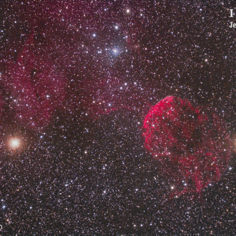IC443 くらげ星雲付近