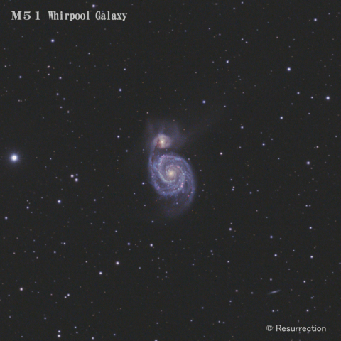 M51　Whirlpool Galaxy