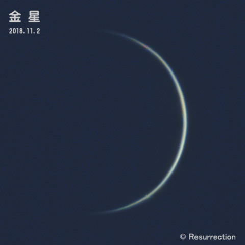 金星 11/2