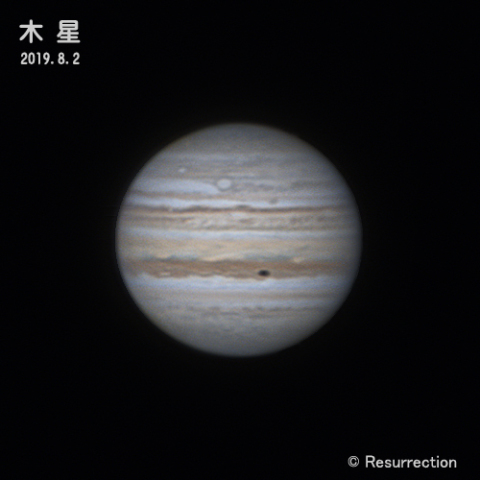 木星 2019.8.2