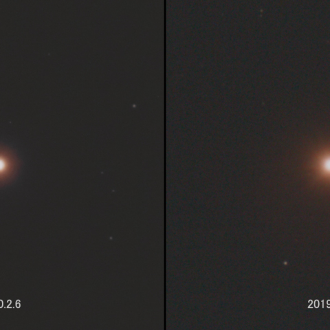 減光中のベテルギウス　2020.2.6