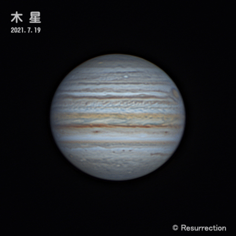 木星 2021.7.19 ①