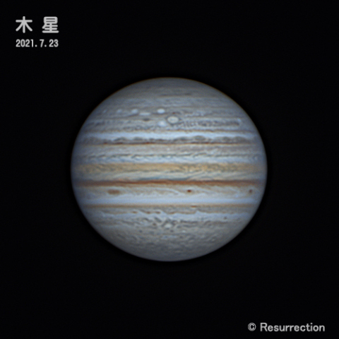 木星 2021.7.23 ①
