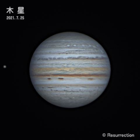 木星 2021.7.25 ①