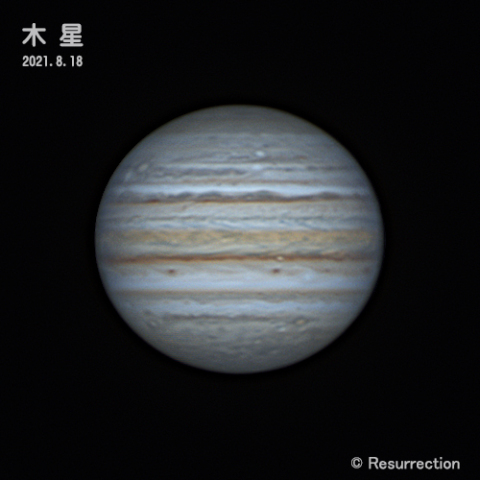 木星 2021.8.18