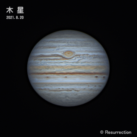 木星 2021.8.20 ①