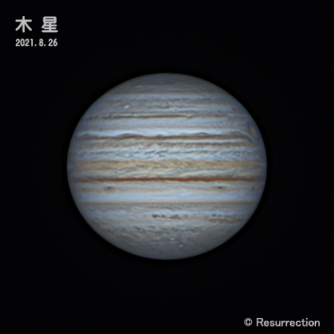 木星 2021.8.26 ①