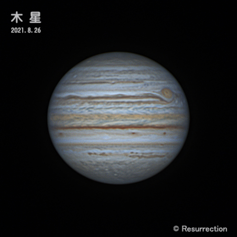 木星 2021.8.26 ②