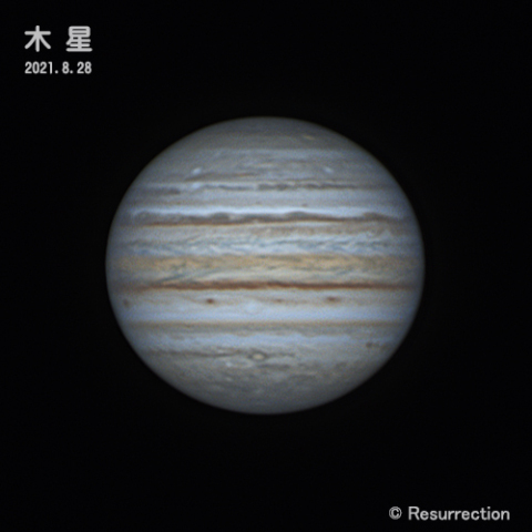 木星 2021.8.28