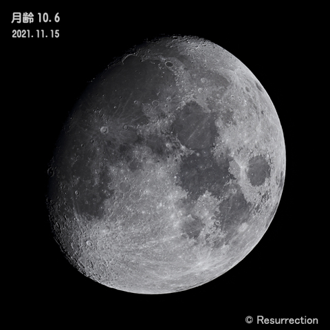月齢10.6　2021.11.15