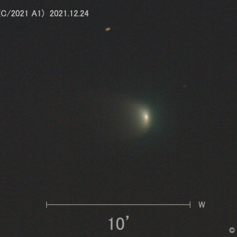 レナード彗星 (C/2021 A1)  2021.12.24　②